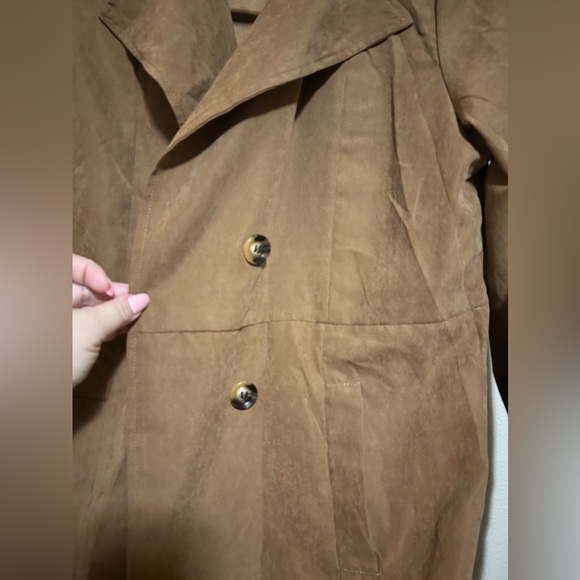 NWT Alunalevi Autum jacket tench coat style- size l/xl - Picture 7 of 11